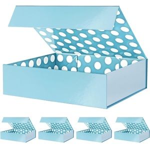 Set of 4 keepsake boxes photo boxes